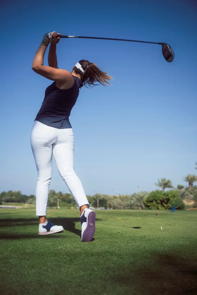 Womens golf, Puma, brand photography