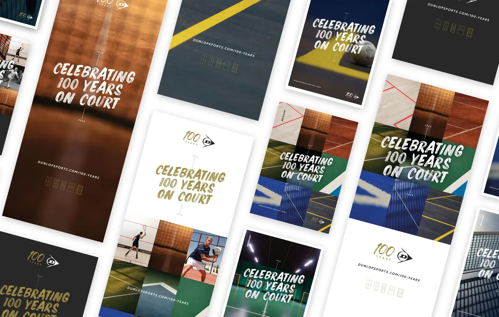 Application of Campaign images, Dunlop, brand photography